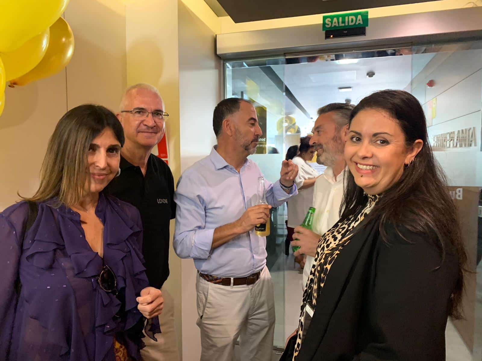 Ana Mercader, Pilar, Jose Luis Carrión y Jose María Sánchez