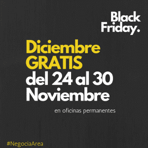 Black Friday en negocia area