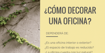 Como decorar una oficina