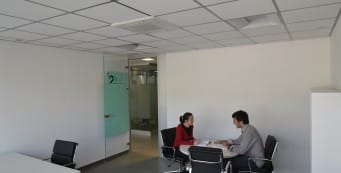 Oficinas temporales para seleccion de personal