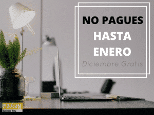 NO PAGUE HASTA ENERO