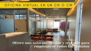 Oficina virtual en un centro de negocios