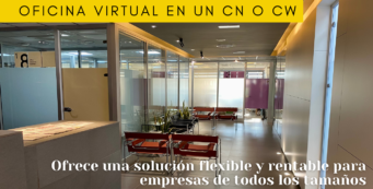 Oficina virtual en un centro de negocios