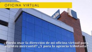 Oficina virtual para registro mercantil