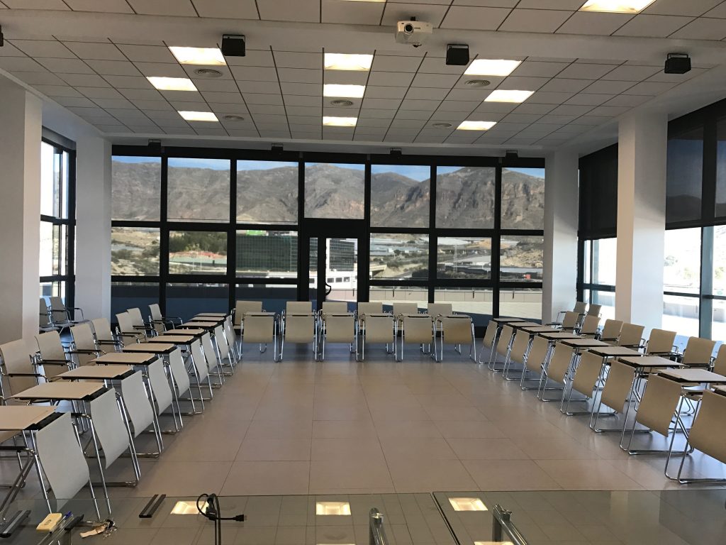 Salón de convenciones en Almería