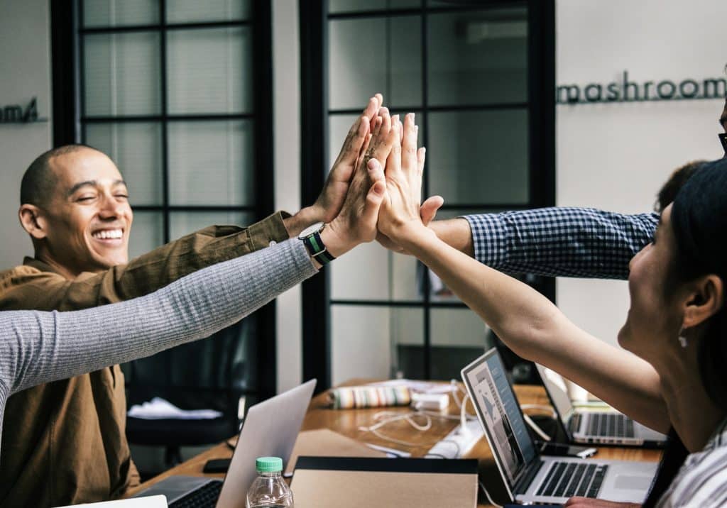 coworking dentro de un centro de negocios