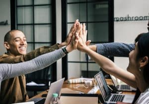 coworking dentro de un centro de negocios